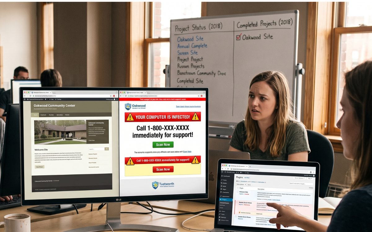 Why So Many Business Websites Still Run on WordPress, and Why That's a Real Security Risk