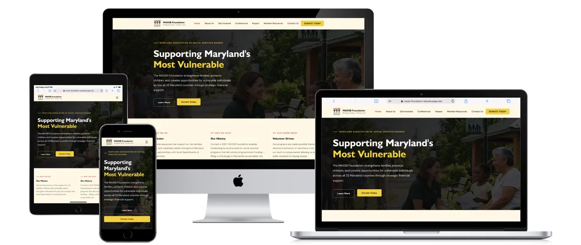 Maryland Association of Social Services Boards portal